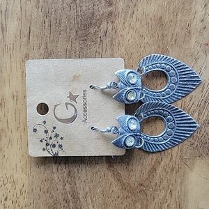 Novelty owl earrings